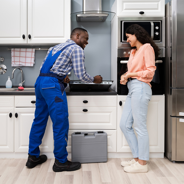 can you provide an estimate for cooktop repair before beginning any work in Indianola